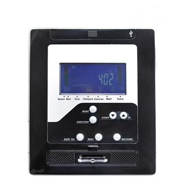 JX-2018 リカンベントエアロバイク, 131mm*67mm LCD ディスプレイ付